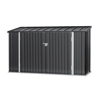 Giantz Garden Shed 2.22x0.91M Bike Sheds Outdoor Storage Tool Workshop House Shelter Double Door